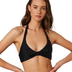 All About Eve Evie Knot Front Top Black