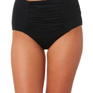 Seafolly Plains High Waisted Separate Pant Black