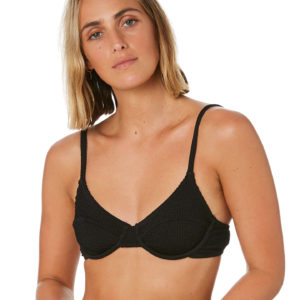 Swell Oceanside Underwire Bralette Top Black