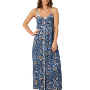 O'Neill Coral Dress Blue Floral