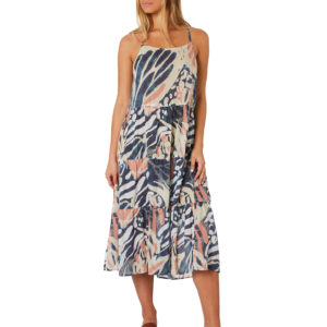 Rusty Butterfly Dress Blue Saphire