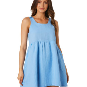 Swell Ebony Hemp Dress Blue