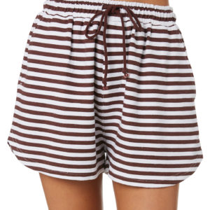 Swell Cara Short Brown Stripe