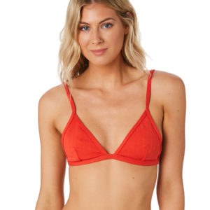 Minkpink Triangle Top Coral