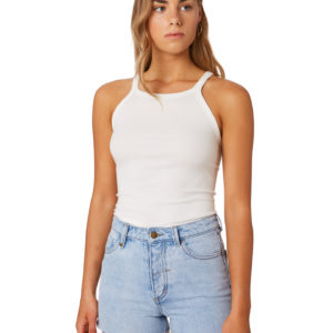 Thrills Classic Rib Tank Dirty White