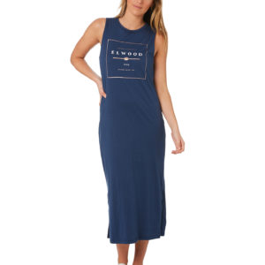 Elwood Easy Tank Dress Dusty Navy