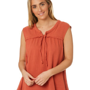 Swell Kaitlin Sleevless Blouse Earth Earth