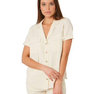 Rhythm Venice Shirt Ecru Ecru