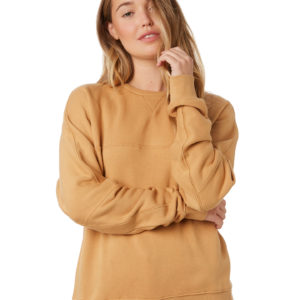 Swell Elise Panelled Crew Fawn Fawn