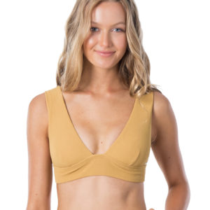 Rip Curl Premium Surf Deep V Top Gold Gold