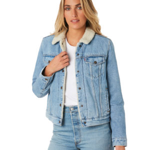 Levi'S Original Sherpa Trucker Jacket Hidden River Hidden River