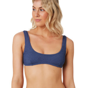 Swell Oceanside Crop Top Indigo Indigo