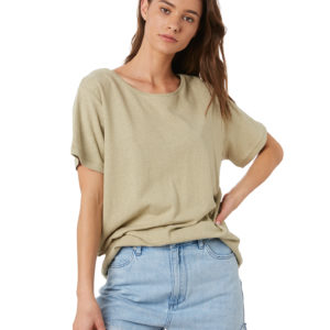Rip Curl Hemp Tee Khaki Khaki