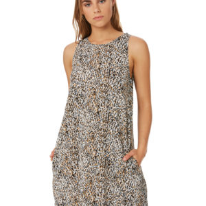 Volcom Im A Leo Dress Leopard
