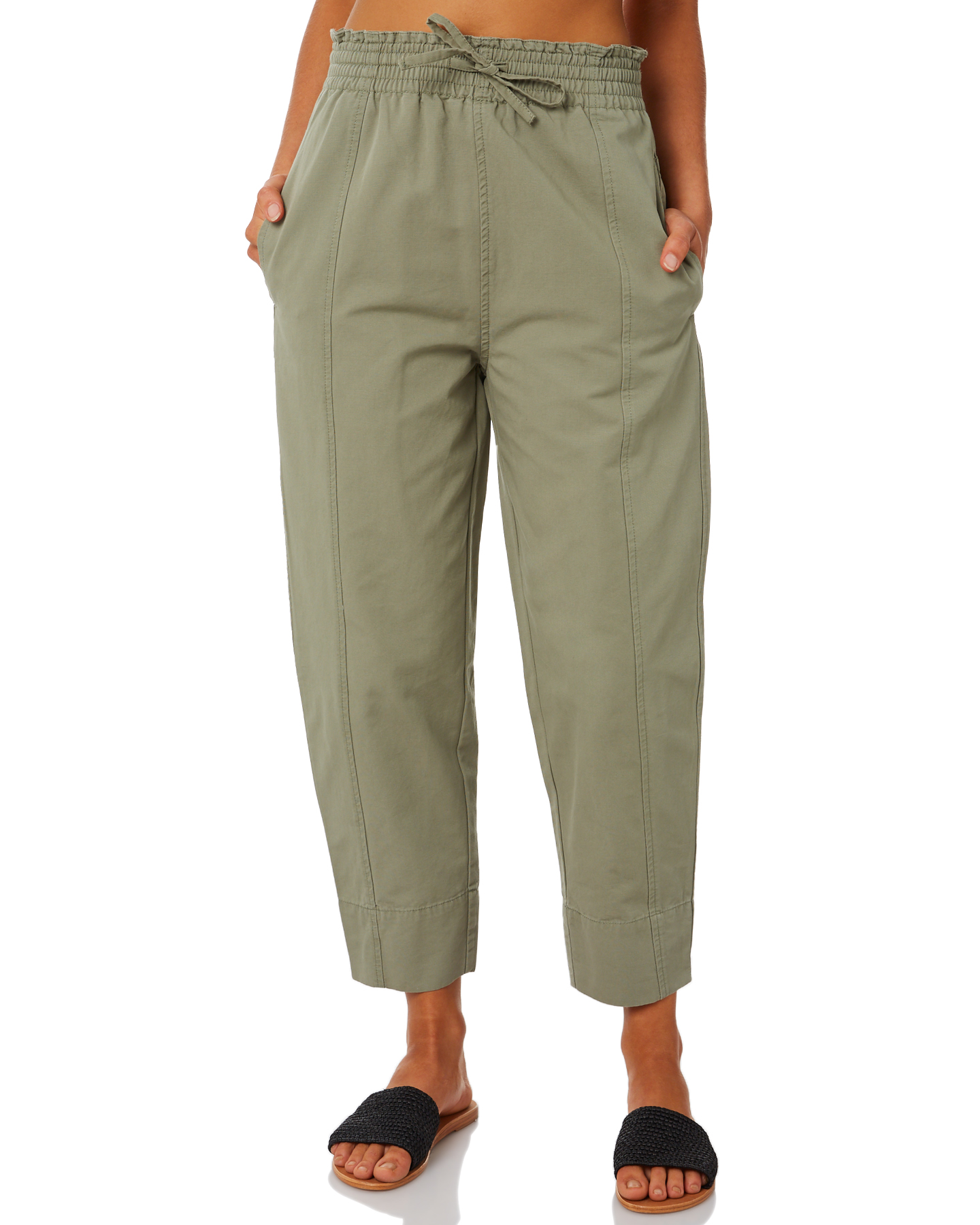 The Hidden Way Gwen Pant Light Olive Light Olive