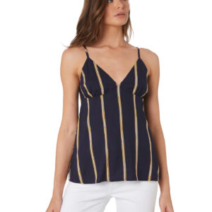 Volcom Womens Tomorrow Girl Cami Midnight Blue