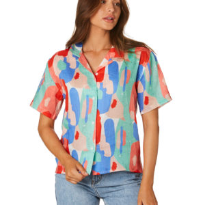 Cools Club Resort Shirt Mosaic