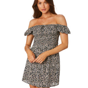 Rhythm Marley Dress Navy Floral Navy Floral