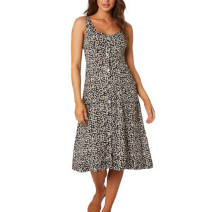 Rhythm Venice Dress Navy Floral Navy Floral
