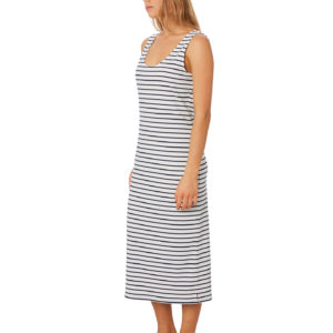Elwood Bets Dress Navy White Stripe Navy White Stripe