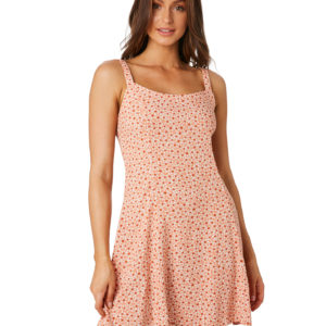 The Hidden Way Isabel Dress Peach Peach