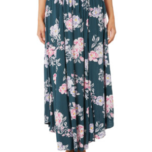 O'Neill Paloma Skirt Petrol Floral Petrol Floral