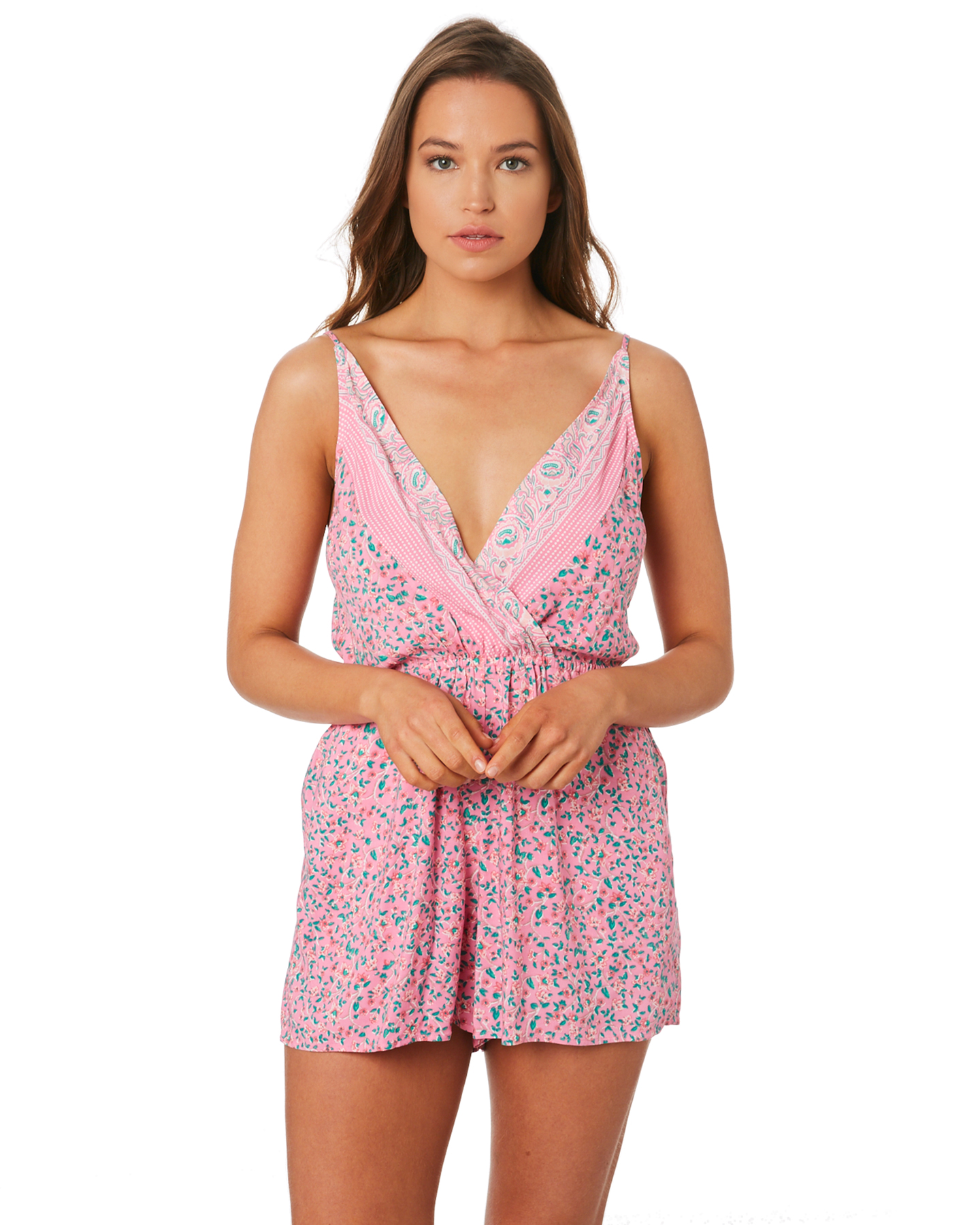 Tigerlily Malia Playsuit Pink