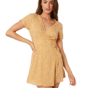 Insight Harper Ditsy Floral Wrap Dress Print