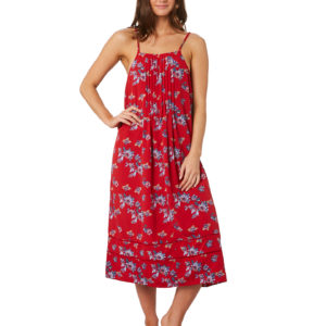 O'Neill Friday Dress Red Floral