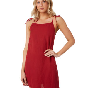 Swell Lucille Strappy Dress Red