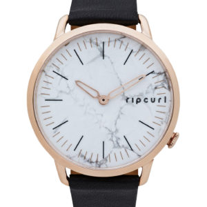Rip Curl Super Slim Leather Watch Rose Gold
