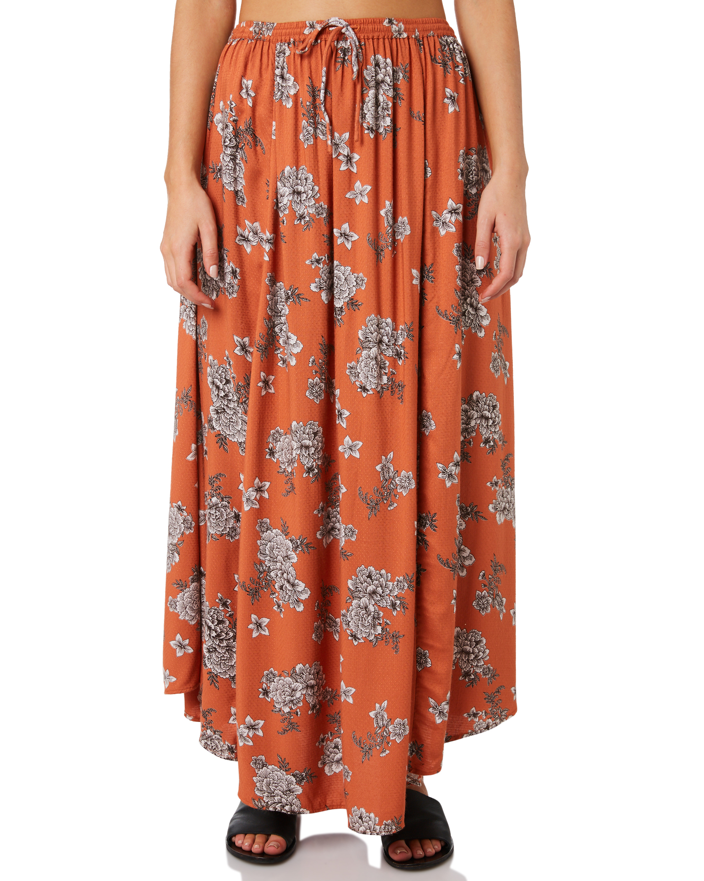 O'Neill Paloma Skirt Rust Floral Rust Floral