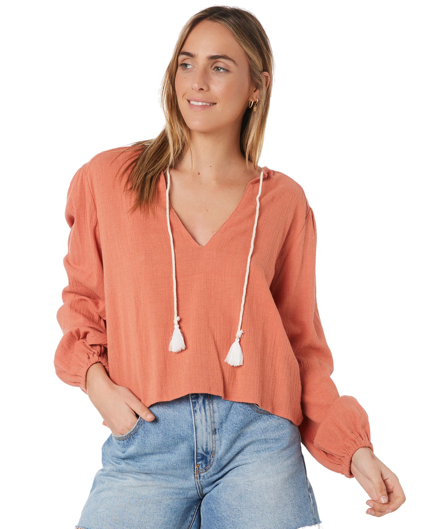 Rusty Beach Days Shirt Rusted Pink Rusted Pink