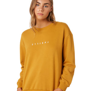 Thrills Womens Minimal Thrills Crew Sunlight Yellow
