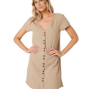Swell Austin Dress Taupe Taupe