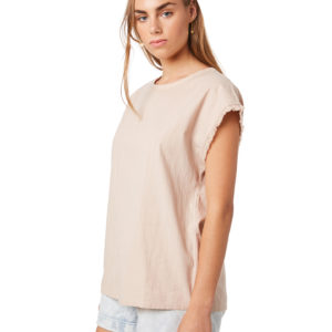 The Hidden Way Nancy Top Taupe