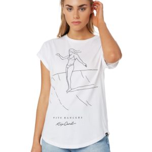 Rip Curl Line Dancer Tee White