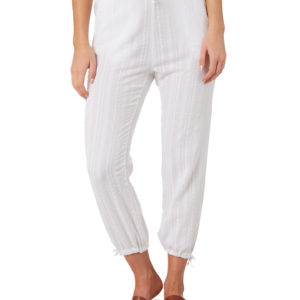 Rusty Cassis Pant White