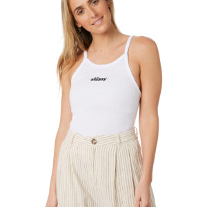 Stussy Everett Rib Singlet White