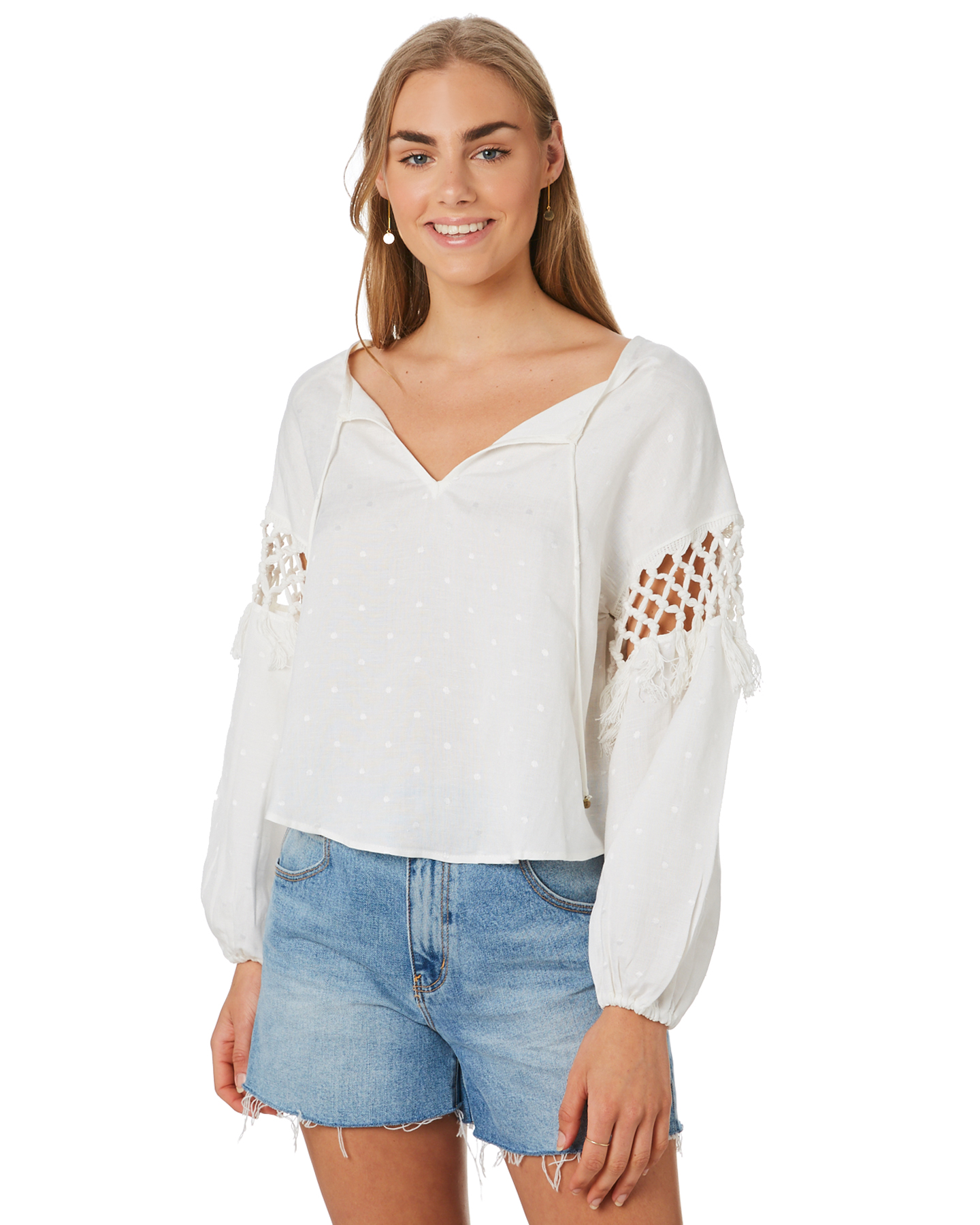 Tigerlily Tanoosa Blouse White