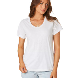 Zulu And Zephyr Signature Classic Tee Shirt White