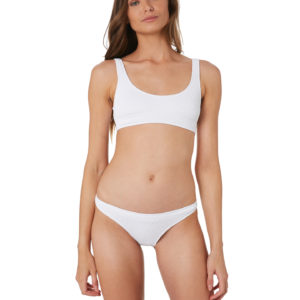 Zulu And Zephyr Silhouette Bralette Bikini White