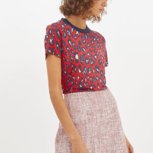 SABA Aida Viva Rib Neck Tee