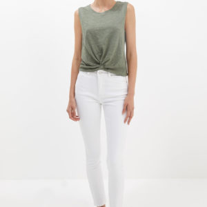 SABA Madison Linen Twist Tank