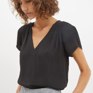 SABA Lillian Mixed Media Tee