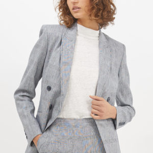 SABA Heidi Check Blazer