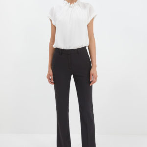 SABA Celeste Wool Straight Suit Pant