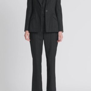 Sass & Bide Shade Of You Jacket Single Breasted Blazer Black Gold