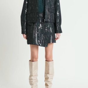 Sass & Bide Dream City Boxy Bomber Jacket Forest Green