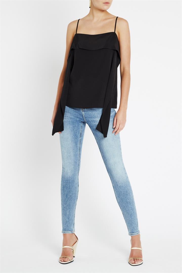 Sass & Bide The Happy Song Silk Cami Black